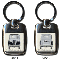 Austin Seven Ruby 1934-35 Keyring 5